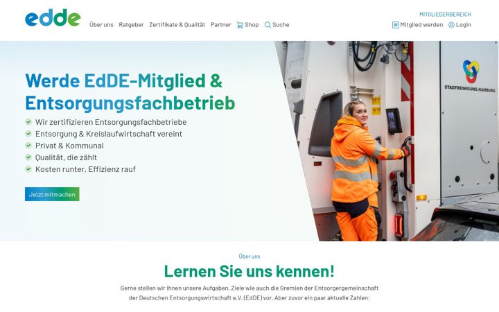 Screenshot του entsorgergemeinschaft.de