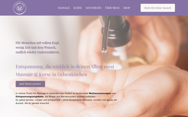 Képernyőkép: entspann-dich-gelsenkirchen.de