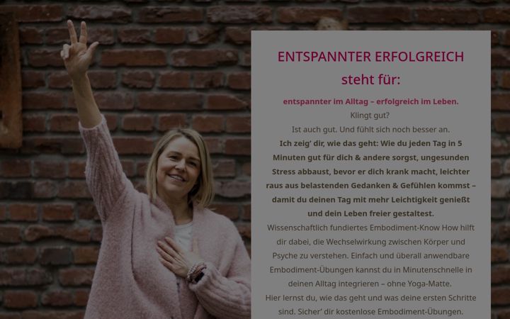 Posnetek zaslona entspannter-erfolgreich.de