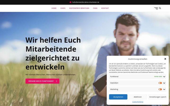 Posnetek zaslona entwickle-deine-mitarbeiter.de
