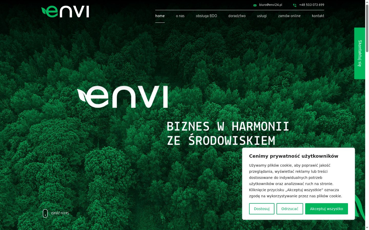 Screenshot tal-banner tal-kunsens muri qabel kwalunkwe interazzjoni