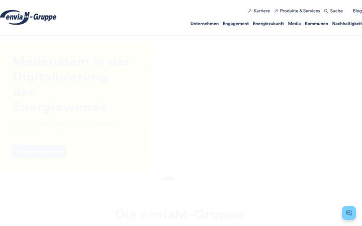 Screenshot ta' enviam-gruppe.de