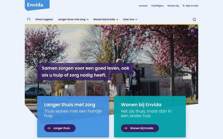 Ekrano kopija envida.nl