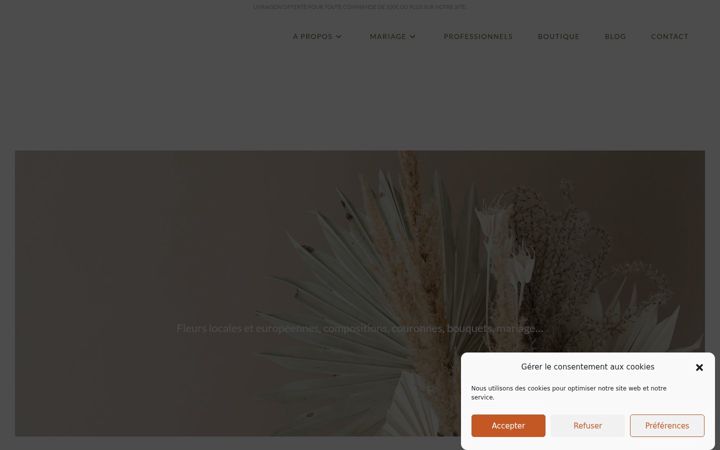 Screenshot ta' envie-fleurie.fr
