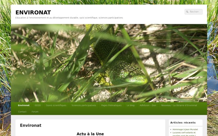 Screenshot ta' environat.fr