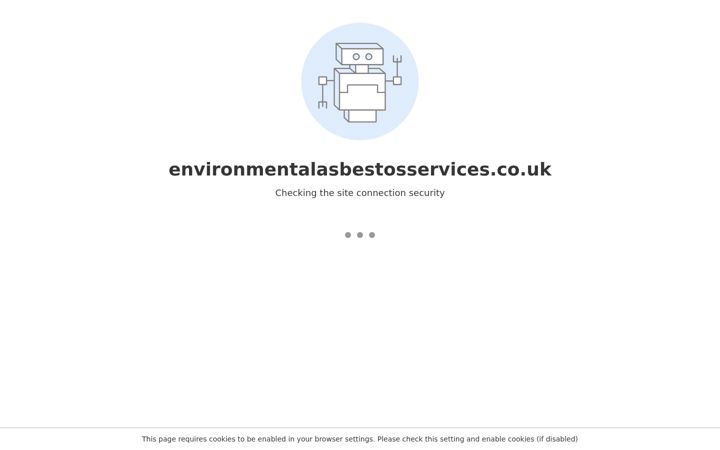 Screenshot of environmentalasbestosservices.co.uk