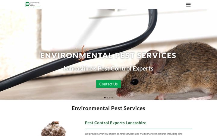 Screenshot of environmentalpestservices.co.uk