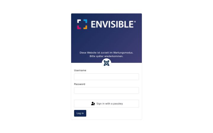Screenshot ta' envisible.de