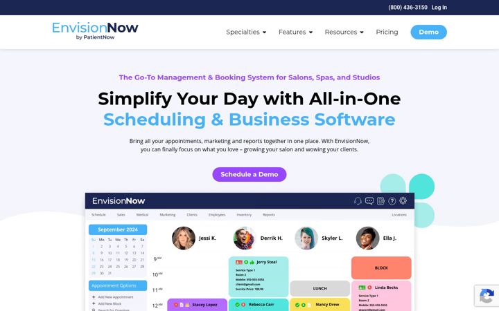 Screenshot of envisionnow.com