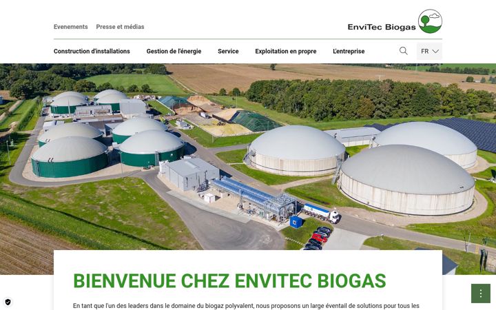 Snímek obrazovky envitec-biogas.fr