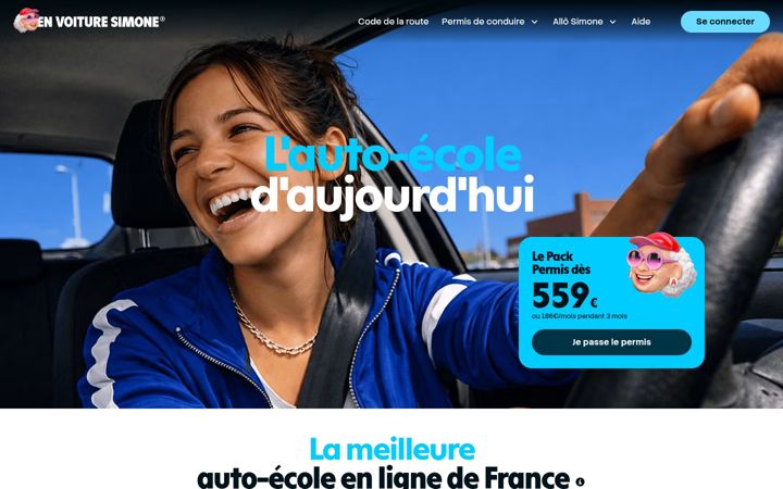 Screenshot of envoituresimone.com