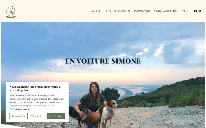 Snímek obrazovky envoituresimone2b.fr