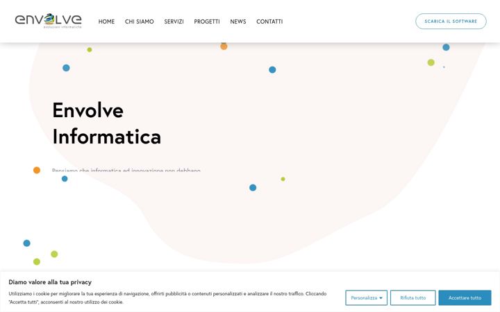 Ekrānuzņēmums no envolve-informatica.it