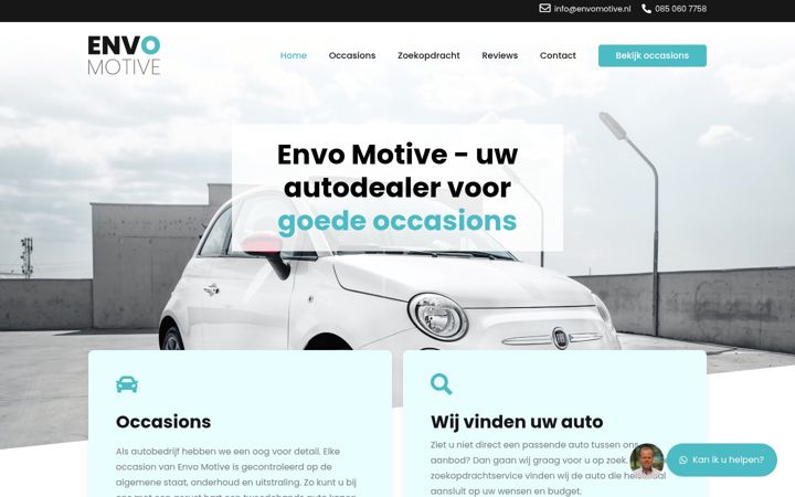Ekrano kopija envomotive.nl