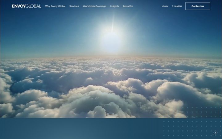 Екранна снимка на envoyglobal.com