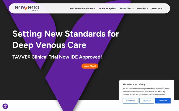 Screenshot of envveno.com