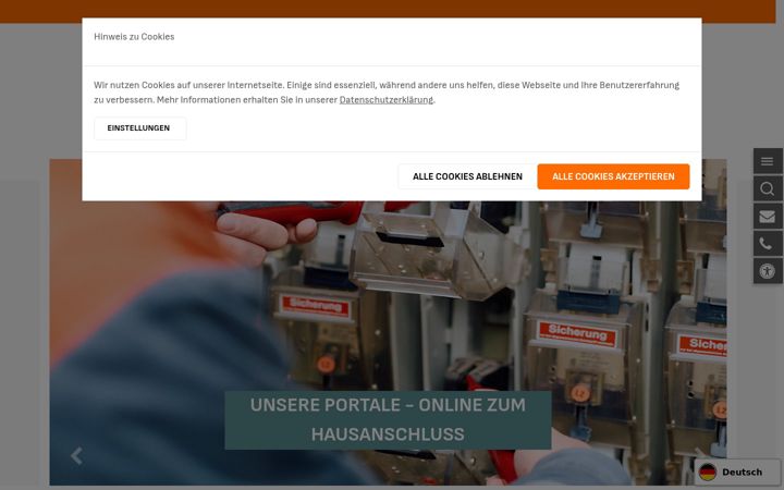 Screenshot di enwg-weimar.de