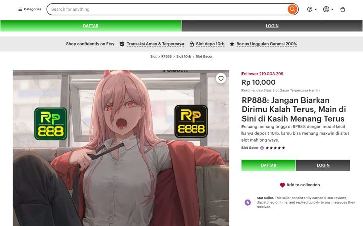 Ekraanipilt saidist enya.boo.jp