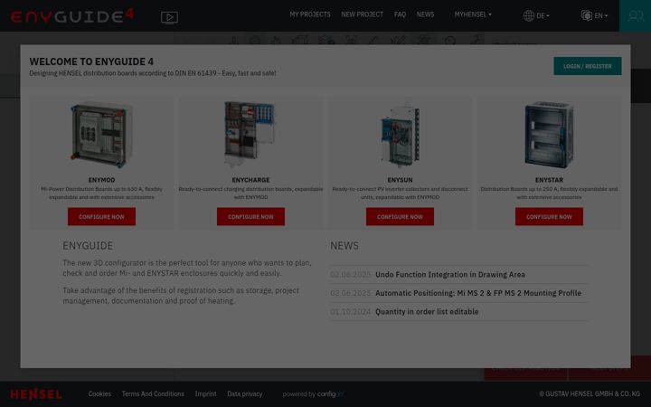 Screenshot di enyguide.de
