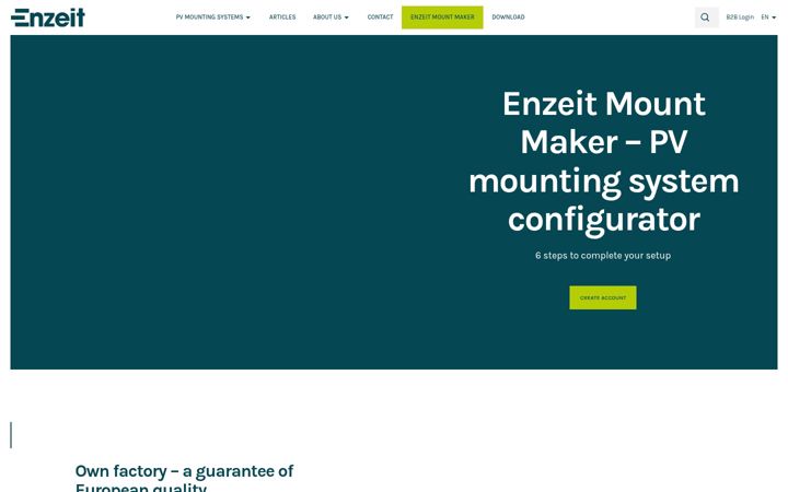 Screenshot of enzeit.com