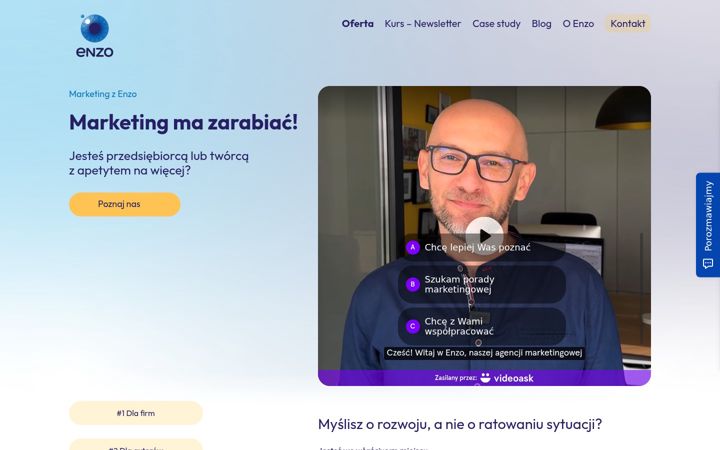 Screenshot of enzo.pl