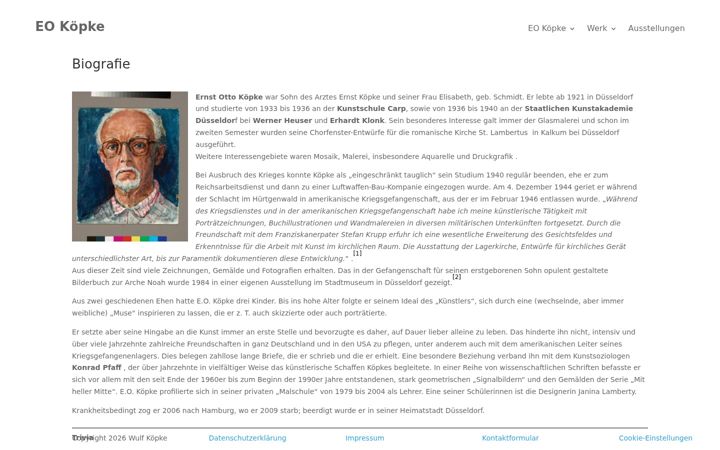 Kuvakaappaus sivustosta eo-koepke.de