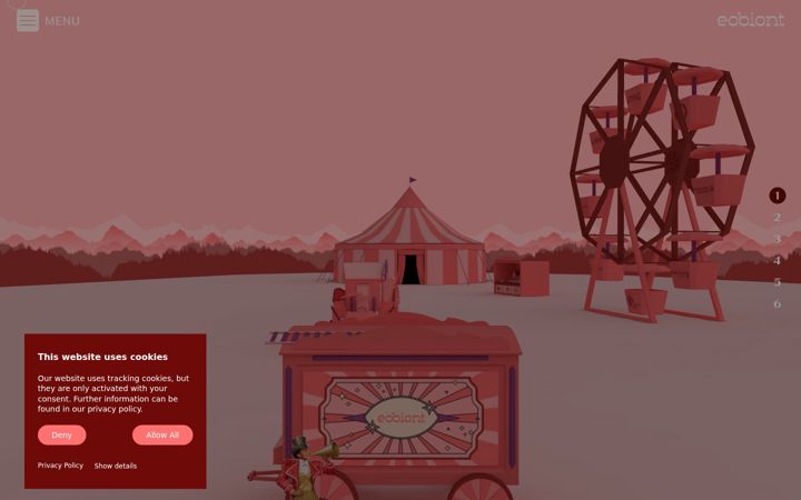 Screenshot of eobiont.com