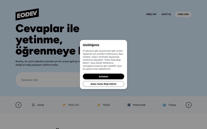 Captura de ecrã de eodev.com