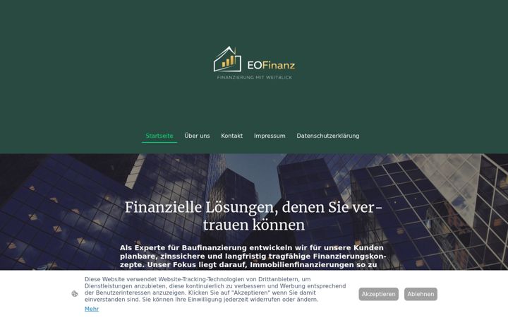 Ekrano kopija eofinanz.de