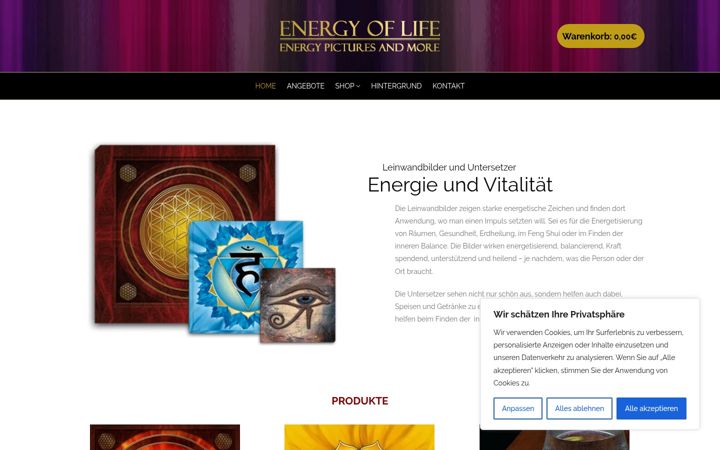 Screenshot of eol-shop.eu