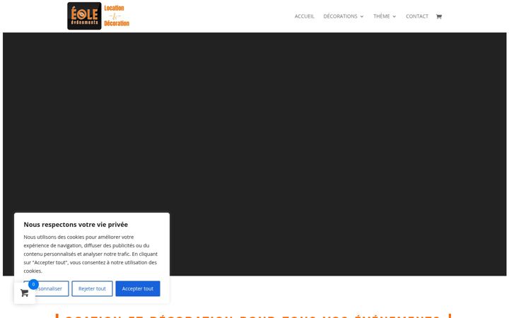Screenshot ta' eolelocation.fr