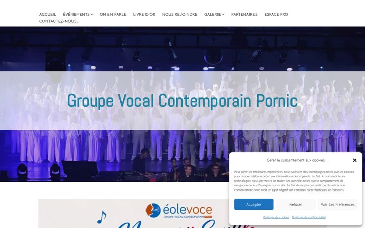 Screenshot ta' eolevoce.fr