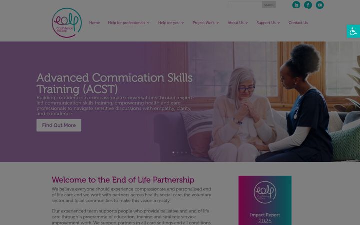 Screenshot von eolp.co.uk