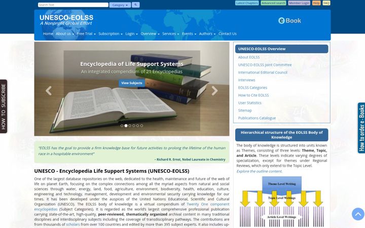 Zrzut ekranu eolss.net