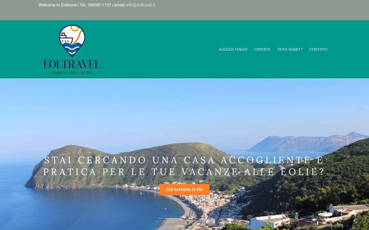 Screenshot of eoltravel.it