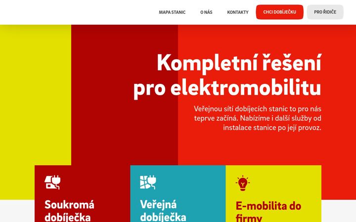 Kuvakaappaus sivustosta eon-drive.cz