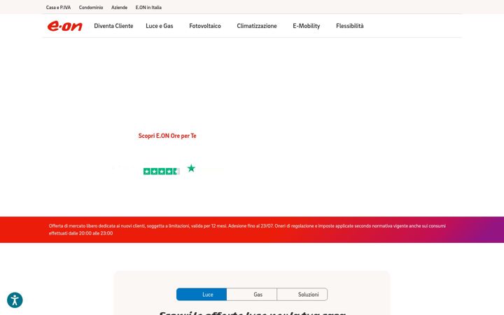 Screenshot of eon-energia.com