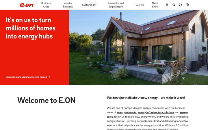 Ekrānuzņēmums no eon.com