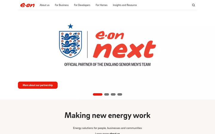 Screenshot of eonenergy.com