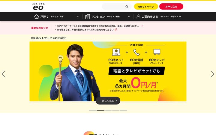 Ekrano kopija eonet.jp