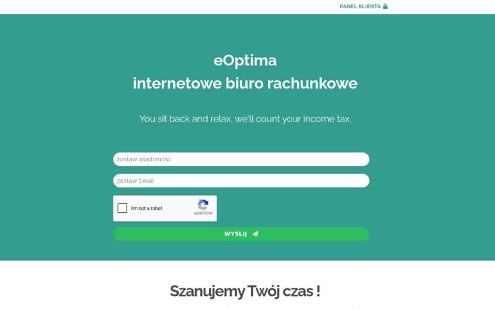 Screenshot of eoptima.pl