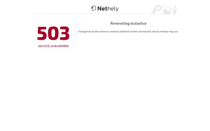 Skærmbillede af eoryemese.hu