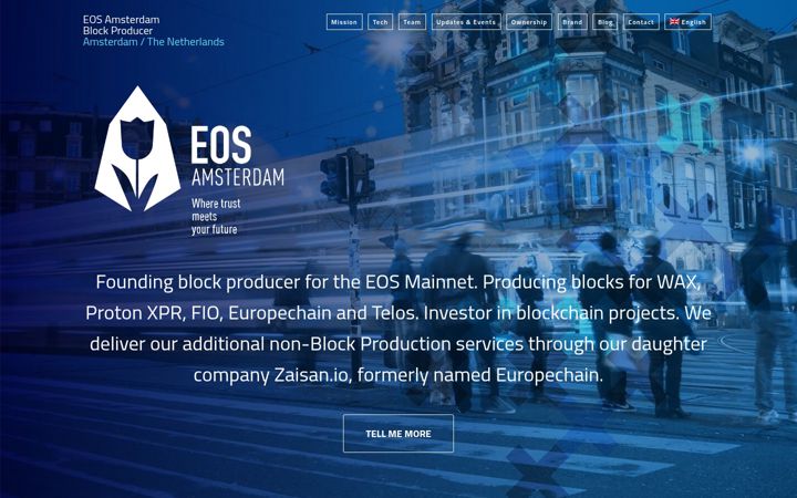 Screenshot of eosamsterdam.net