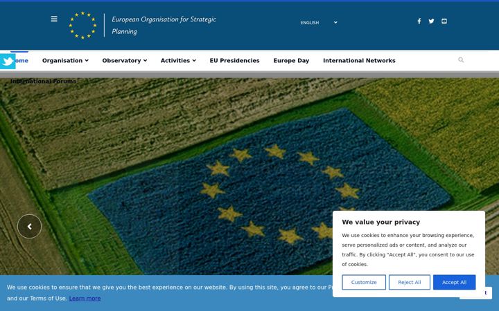 Screenshot of eosp.eu