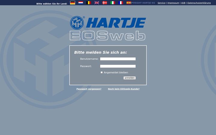 Screenshot von eosweb.de
