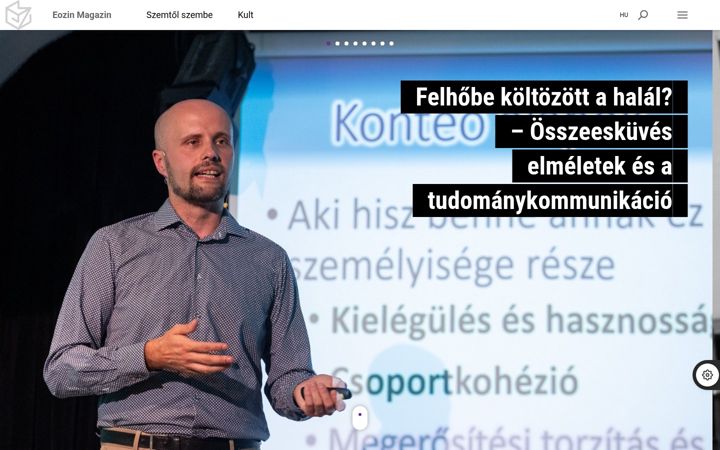 Skærmbillede af eozinmagazin.hu