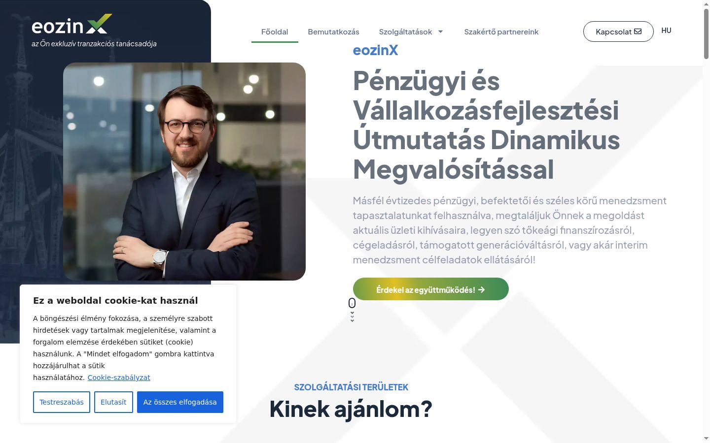 Screenshot tal-banner tal-kunsens muri qabel kwalunkwe interazzjoni