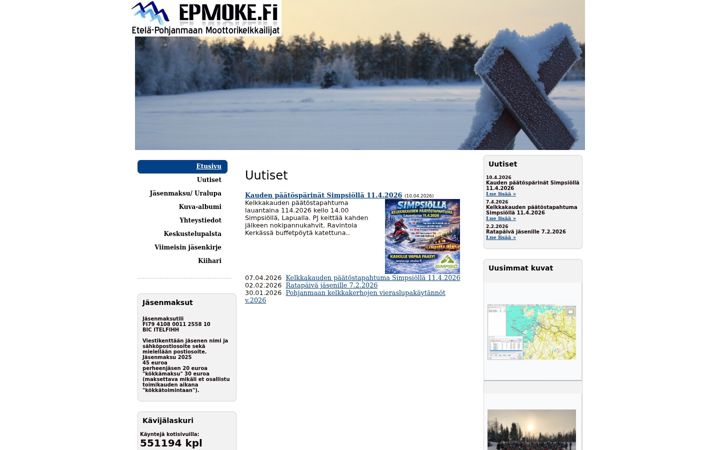 Screenshot του ep-moke.fi