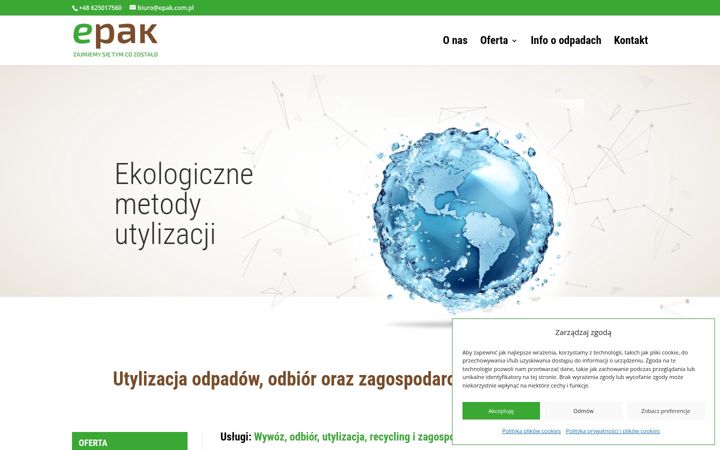 Screenshot of epak.com.pl
