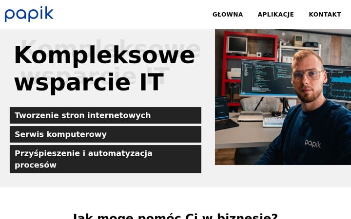 Screenshot of epapik.pl